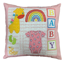 Load image into Gallery viewer, Baby Pillow Machine Embroidery USB