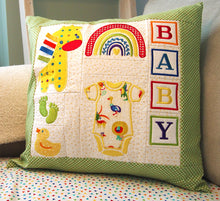 Load image into Gallery viewer, Baby Pillow Machine Embroidery USB