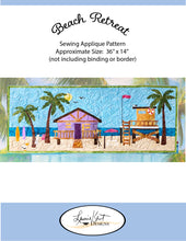 Load image into Gallery viewer, Beach Retreat - Sewing Applique