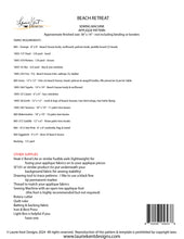 Load image into Gallery viewer, Beach Retreat - Sewing Applique