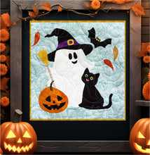 Load image into Gallery viewer, Boo & Kitty - Sewing Applique Pattern