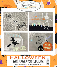 Load image into Gallery viewer, Halloween Mug Rug Embroidery - USB