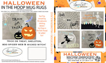 Load image into Gallery viewer, Halloween Mug Rugs - Embroidery CD