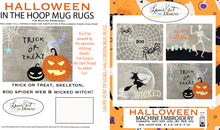 Load image into Gallery viewer, Halloween Mug Rug Embroidery - USB