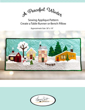 Load image into Gallery viewer, A Peaceful Winter - Sewing Applique