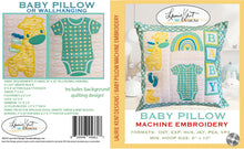 Load image into Gallery viewer, Baby Pillow Machine Embroidery CD
