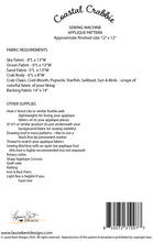 Load image into Gallery viewer, Coastal Crabbie - Sewing Applique Pattern