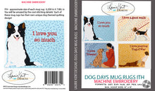 Load image into Gallery viewer, Dog Days Mug Rugs ITH - Embroidery CD