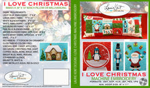 Load image into Gallery viewer, I Love Christmas Bench Pillow CD = $10.00 OFF!