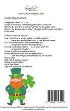 Load image into Gallery viewer, Lucky Leprechaun - Sewing Applique Pattern