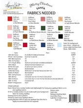 Load image into Gallery viewer, Merry Christmas Santa - Applique Pattern