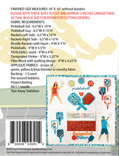 Load image into Gallery viewer, Pickleball Fun - Embroidery Designs