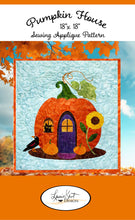 Load image into Gallery viewer, Pumpkin House - Sewing Applique Pattern