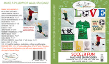 Load image into Gallery viewer, Soccer Fun- Machine Embroidery - USB