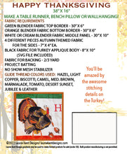 Load image into Gallery viewer, Happy Thanksgiving Bench Pillow - USB = $10.00 OFF!