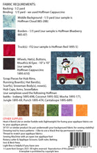 Load image into Gallery viewer, ☃️Truckin’ Snowman – Sewing Appliqué Pattern