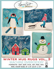 Load image into Gallery viewer, Winter Mug Rug Vol. III Thread Kit