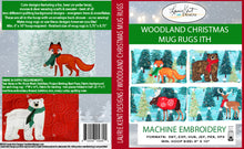Load image into Gallery viewer, Woodland Christmas Mug Rugs ITH