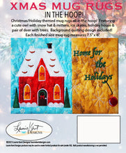 Load image into Gallery viewer, In The Hoop Mug Rug Winter Bundle Vol II - CD Version
