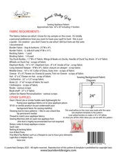 Load image into Gallery viewer, Sweet Baby Girl - Sewing Applique Pattern