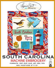 Load image into Gallery viewer, South Carolina '23 - 20" X 20" Pillow or Wall Hanging - USB