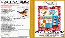 Load image into Gallery viewer, South Carolina '23 - 20" X 20" Pillow or Wall Hanging - CD