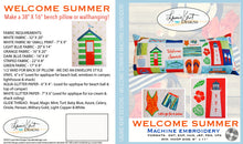 Load image into Gallery viewer, Welcome Summer Summer Embroidery CD = $10.00 OFF!