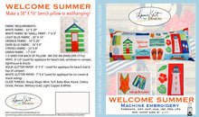 Load image into Gallery viewer, Welcome Summer Embroidery - USB = $10.00 OFF