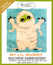 Load image into Gallery viewer, 👻 NEW Halloween Instant Download! Meet My Lil Mummy! 🎃