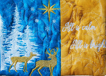 Load image into Gallery viewer, In The Hoop Mug Rug Winter Bundle Vol II - CD Version