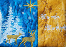 Load image into Gallery viewer, In The Hoop Mug Rug Winter Bundle Vol II - USB Version