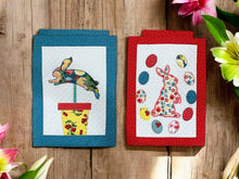 Load image into Gallery viewer, Easter Bunny Machine Embroidery Pattern – Instant Download - TWO Designs