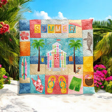 Load image into Gallery viewer, Summer Pillow - Summer Time -  Embroidery CD Version