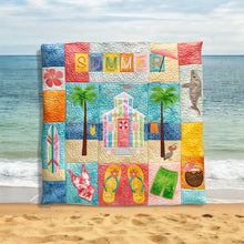 Load image into Gallery viewer, Summer Pillow - Summer Time -  Embroidery CD Version
