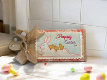 Load image into Gallery viewer, Easter Bunny & Chicks Embroidery Instant File