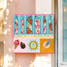 Load image into Gallery viewer, Summer Vibes Mini Quilt - USB