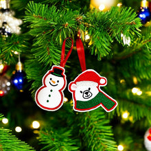Load image into Gallery viewer, Polar Bear & Snowman "ITH" Embroidery Downloadable Files - TWO Files:)