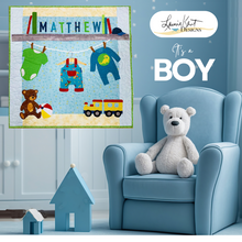 Load image into Gallery viewer, Boy Oh Boy - Sewing Applique Pattern