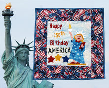 Load image into Gallery viewer, 🎆 Lady Liberty Sewing Appliqué Pattern – Celebrate America’s 250th Birthday!