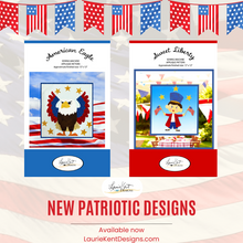Load image into Gallery viewer, American Eagle - Sewing Applique Pattern