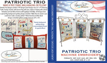 Load image into Gallery viewer, Patriotic Trio Machine Embroidery CD