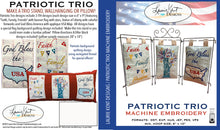 Load image into Gallery viewer, Patriotic Trio USB Machine Embroidery