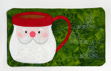 Load image into Gallery viewer, Winter Snowmies - Embroidery Mini Quilt with TWO Bonus Mug Rugs
