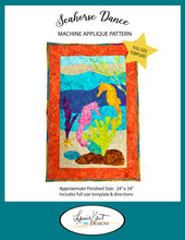 Load image into Gallery viewer, Seahorse Dance Applique Pattern