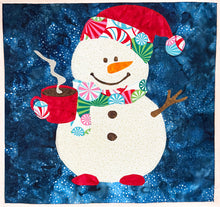 Load image into Gallery viewer, Winter Cozy Snowman - Instant Download Sewing Design
