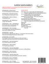 Load image into Gallery viewer, Surfin Santa - Sewing Applique Pattern