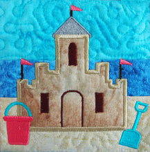 Load image into Gallery viewer, Vacation Time Pillow Machine Embroidery USB