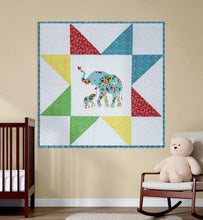 Load image into Gallery viewer, Mama & Baby Elephant - Sewing Applique Quilt Pattern
