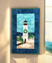 Load image into Gallery viewer, Winter Lighthouse  - Machine Applique Pattern