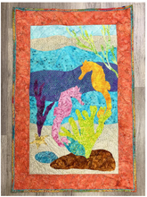 Load image into Gallery viewer, Seahorse Dance Applique Pattern